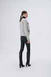 Crochet Nope Textured Knitwear Jacket