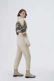 Handmade Belted Nope Knitwear Cardigan