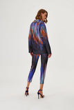 Jacquard Patterned Multi Knitted Shirt