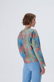 Knitwear Sweater with Multi Patterned Digital Printing