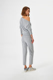 Pocket Knitwear Trousers with Corded Waist