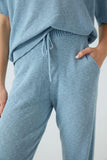 Terracotta Fine Knit Jogger Pants