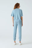Terracotta Fine Knit Jogger Pants