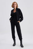 Elastic Detailed Knitwear Jacket