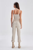 V-Neck Tape Detailed Knitwear Top